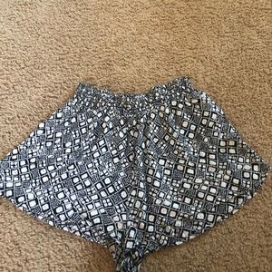 2 pairs of flowy shorts